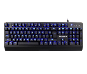 Express Delivery - Meetion MT-MK01 Mechanical RGB Mechanical Gaming Keyboard - Black - ID 116643