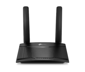 Express Delivery - TP-Link TL-MR100 300 Mbps Wireless N 4GLTE Routers - Black - ID 116513