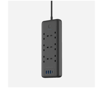 Express Delivery - Powerology Smart Power Strip 30W Pd 4 Outlets - ID 116007