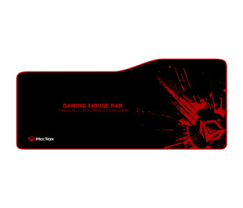 Express Delivery - Meetion MT-P100 Rubber Longer Gaming Mouse Pad - Black - ID 116639