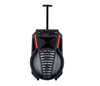Express Delivery - Geepas GMS11188 2400 mAh Rechargeable Speaker - Black - ID 116905