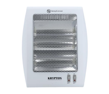 Express Delivery - Krypton KNQH6365 800 Watts Quartz Heater - White - ID 116606