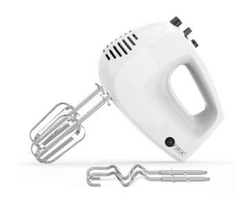 Afra AF-250HMWT 5 Speed Settings 250 Watts Hand Mixer - White in UAE