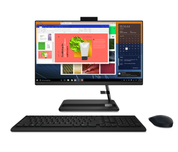 Lenovo F0G5003HAX AIO 3 21.5 Inch FHD Intel Core I5-1135G7 Proccessor 8GB DDR4 RAM 1TB HDD Integrated Intel Iris Xe Graphics DOS - Black in OMAN