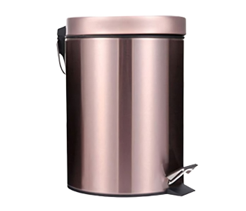 Express Delivery - Stainless Steel Dust Bin 12 Litre - Gold - ID 117618