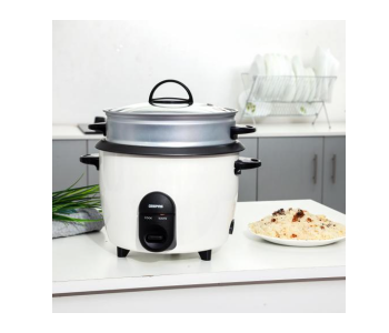 Geepas GRC35011 3-in-1 500 Watts Rice Cooker With Non-Stick Innerpot - 1.5 Litre in UAE