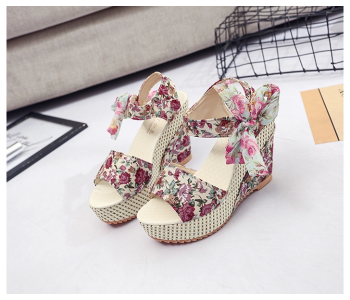 Kate Floral KFWP75 Wedges EU36 - Pink in OMAN