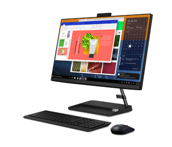 Lenovo F0G00093AX AIO 3 23.8 Inch FHD Intel Core I5-1135G7 Processor 8GB DDR4 RAM 1TB HDD 2GB NVIDIA GeForce MX450 GDDR6 DOS Graphics - Black in OMAN