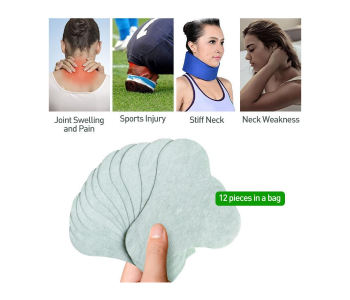 Express Delivery - 12 Pieces Chinese Natural Herbal Cervical Patch Medical Plaster Pain Relief Sticker - ID 117463