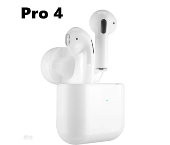 AirPods Pro4 Wireless Bluetooth Earbuds - White in KSA