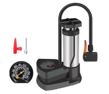 Generic Foot Air Pump - Black And Silver in UAE