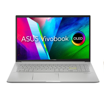 Asus Vivobook 15 OLED K513EQ-OLED005W Slim Laptop 15.6 Inch FHD OLED Intel Core I5 1135G7 Processor 8GB DDR4 RAM 512GB SSD 2GB NVIDIA GeForce MX350 Graphics Windows 11 Home - Silver in UAE
