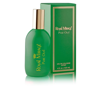 Express Delivery - Royal Mirage 120ml Pure Oud Eau De Cologne Perfume for Men - ID 120802