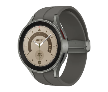 Samsung R920 Galaxy Watch5 Pro 45mm Bluetooth Smartwatch - Gray Titanium in UAE