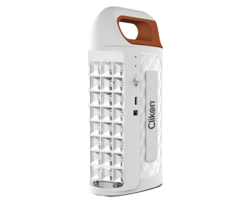 Express Delivery - Clikon CK7000 LED Emergency Lantern - White - ID 120578