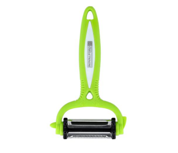 Express Delivery - Royalford RF10734 Multifunctional 3 In 1 Peeler - Green - ID 119706