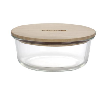 Express Delivery - Royalford RF10326 1300ml Ecodine Round Glass Container - ID 119474