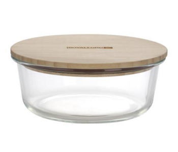 Express Delivery - Royalford RF10325 950ml Ecodine Round Glass Container - ID 119473