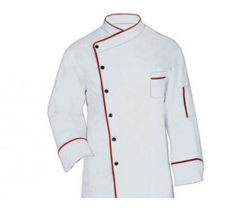 Express Delivery - Nafoura Chef Coat Medium  - White - ID 120225