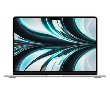 Apple MLXW3 MacBook AIR 13 Inch M2 8 Core CPU 8 Core GPU 8GB RAM 256GB SSD English Keyboard - Grey in UAE