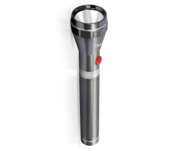 Express Delivery - Clikon CK8010 Rechargeable LED Flashlight - Grey - ID 120571