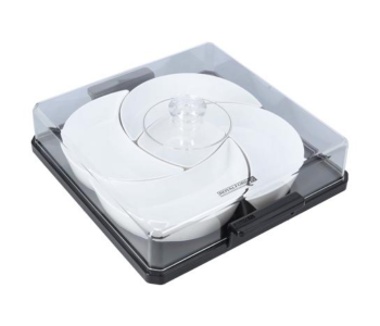 Express Delivery - Royalford RF10340 Square Acrylic Candy Tray - ID 119491