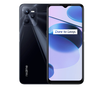 Express Delivery - Realme C35 4GB RAM 128GB 4G - Glowing Black - ID 119114