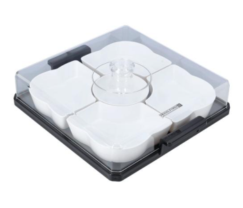 Express Delivery - Royalford RF10339 Square Acrylic Candy Tray - ID 119490