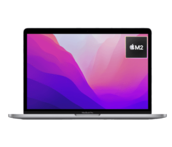Apple Z16R000QU MacBook Pro CTO M2 Chip 8-core CPU 13 Inch Retina Display 16GB RAM 256GB SSD With True Tone Backlit Magic Keyboard Touch-ID MacOS - Space Grey in UAE