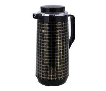 Express Delivery - Royalford RF10403 1 Litre Vacuum Flask - Black - ID 119492