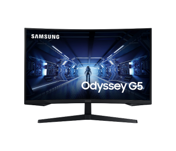 Samsung LC32G55TQWMXUE 32 Inch Odyssey G5 Gaming Monitor With 1000R Curved Screen in OMAN