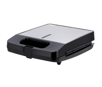 Express Delivery - Geepas GWM36543 4 Pieces 1400Watts Non Stick Heart Waffle Maker - Black and Grey - ID 121731