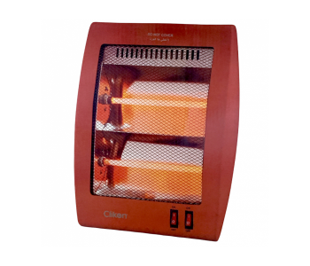 Express Delivery - Clikon CK4235 800 Watts Heater - Red - ID 121015
