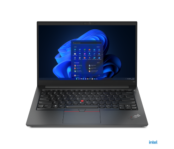 Lenovo 21E30032GR ThinkPad E14 Gen4 14 Inch FHD Intel Core I5-1235U Processor 8GB DDR4 RAM 512GB SSD Intel Iris Xe Graphics Windows 11 Pro 64 - Black in OMAN