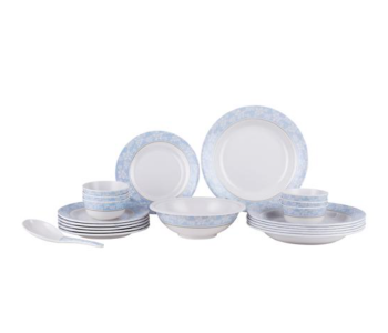 Delcasa DC1918 Melamine Ware 20 Pieces Dinner Set - White in UAE