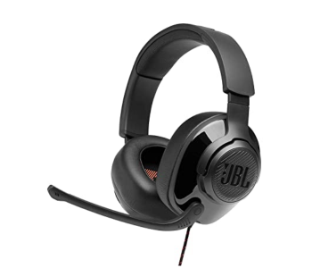 Express Delivery - JBL QUANTUM 300 Wired Over-Gaming Headset - Black - ID 122580