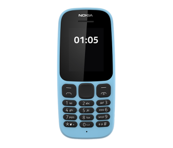 Express Delivery - Nokia 105 Dual Sim Mobile Phone - Blue - ID 38126