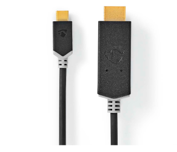 Express Delivery - Nedis CCBW64655AT20 USB Adaptor Cable USB-C Male to HDMI Connector - Black - ID 123301