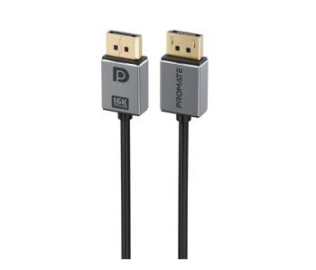 Promate Display Port 2.0 Cable - Black in UAE