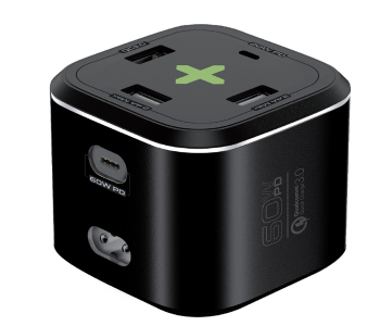 Promate Multi-Port Hub USB-C Charging Station - Black in OMAN