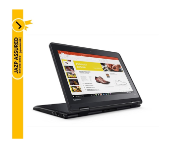Lenovo Thinkpad Yoga 11E 11.6 Inch Intel N3150 Quad-Core 1.6GHz 3rd Generation 4GB RAM 128GB SSD Touchscreen Convertible Ultrabook Refurbished Laptop - Black in UAE