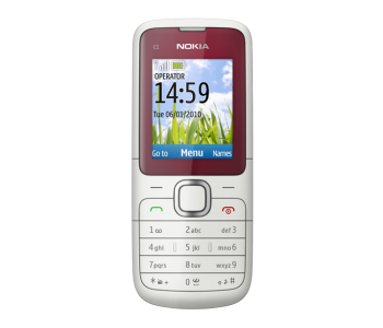 Nokia C1-01 Refurbished Mobile Phone - Silver in KSA
