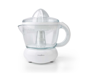 Express Delivery - Nedis KAJC100CWT 25Watts 0.7 Litre Citrus Press Reservoir - White - ID 123048