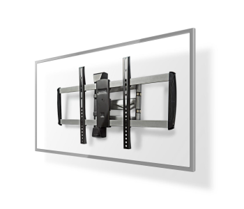 Express Delivery - Nedis TVWM5550BK 42-70 Inch Maximum 35 kg Full Motion TV Wall Mount - Black - ID 123033