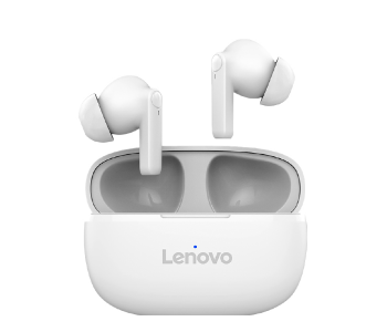 Express Delivery - Lenovo HT05-WH True Wireless Bluetooth Headset - White - ID 123469