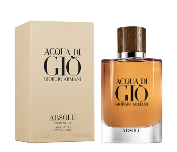Giorgio Armani 125ml Acqua Di Gio Absolu Eau De Parfum Spray For Men in UAE