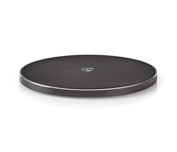 Express Delivery - Nedis WCHAQ10W1BK 10Watts Wireless Fast Charger Station - Black - ID 123317