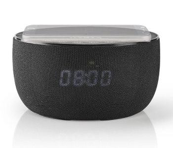 Express Delivery - Nedis SPBT4000BK Bluetooth Speaker with Wireless Charging - Black - ID 123049