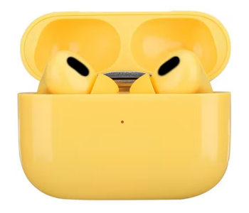 TWS Airpod Pro 3 Bluetooth Earphones Wireless Headset - Yellow in KSA