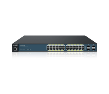 Express Delivery - Engenius EWS7928P 24-Port Managed Gigabit 185W PoE+ Switch - Black - ID 123066